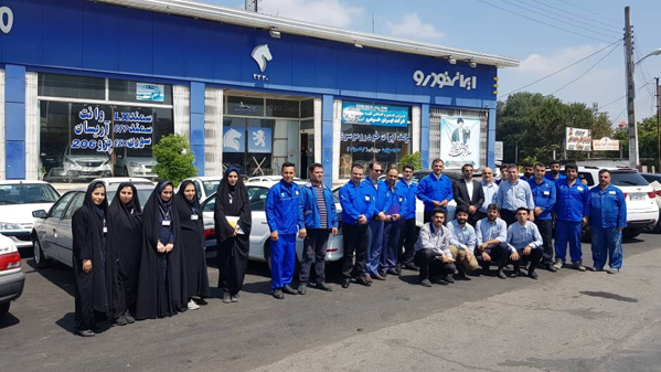  استخدام بانوان در ایران خودرو