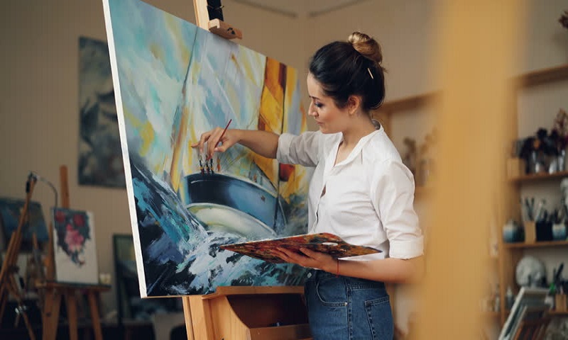  نقش خلاقیت در نقاشی